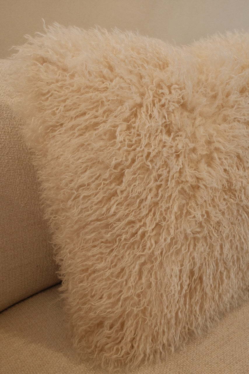 Kussen Doodly beige 40 x 60 cm