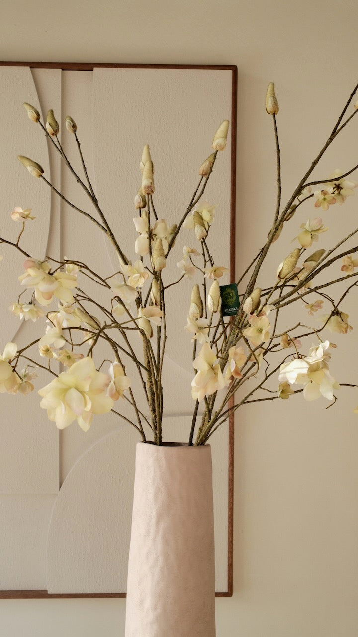 Kunsttak Magnolia tak bruin