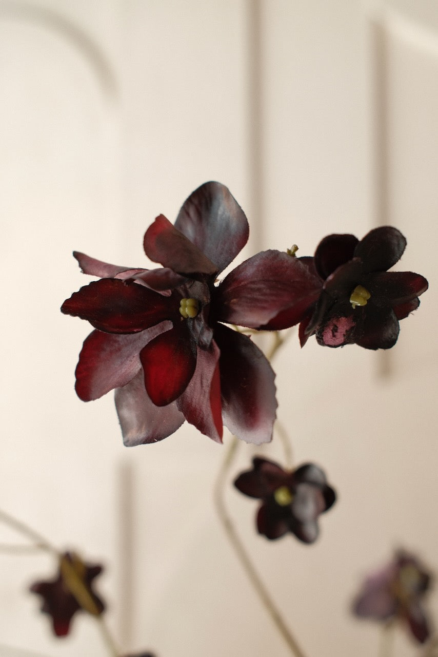 Kunsttak Hortensia tak Bordeaux 75 cm