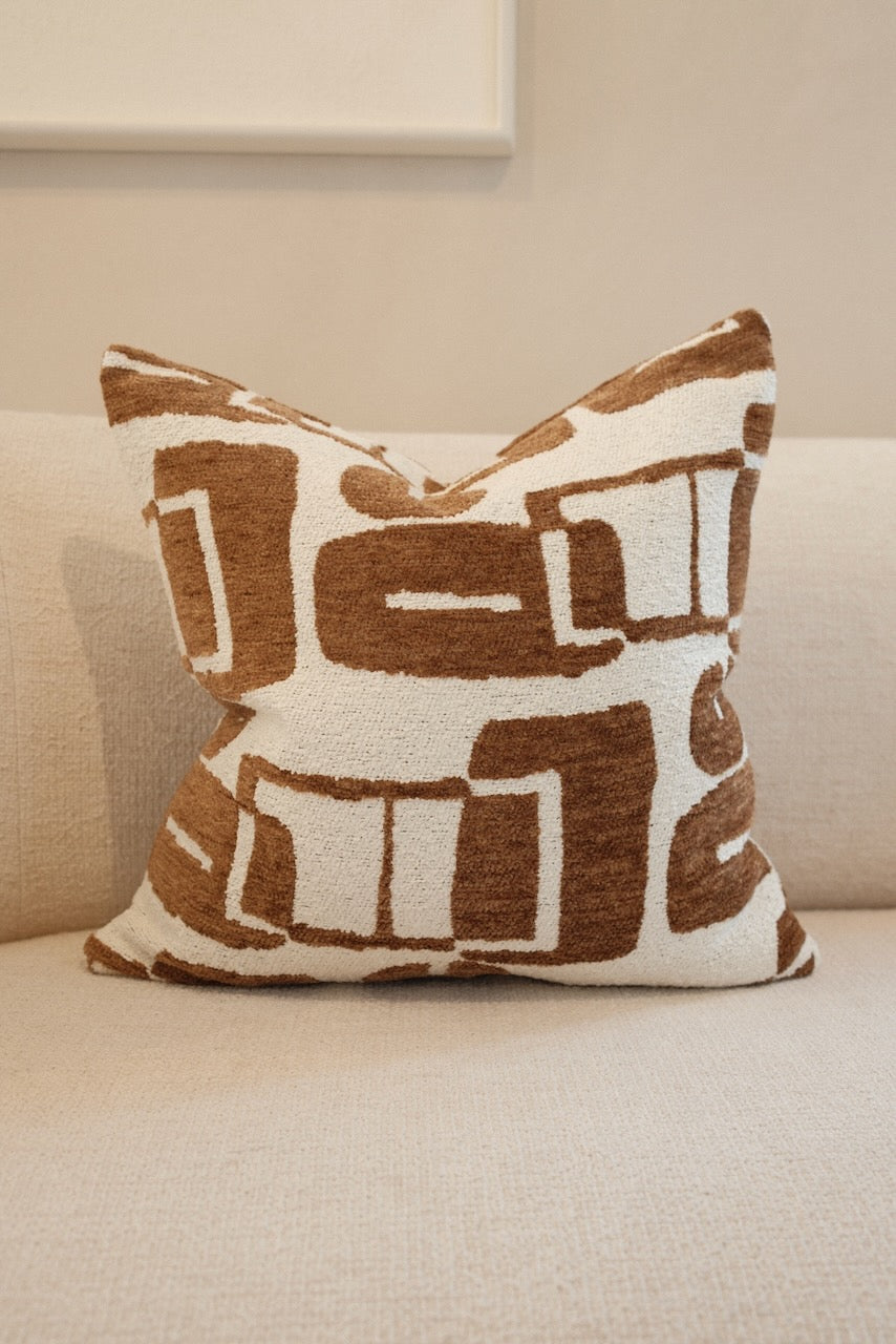 Kussen Lyss donker 45 x 45 cm