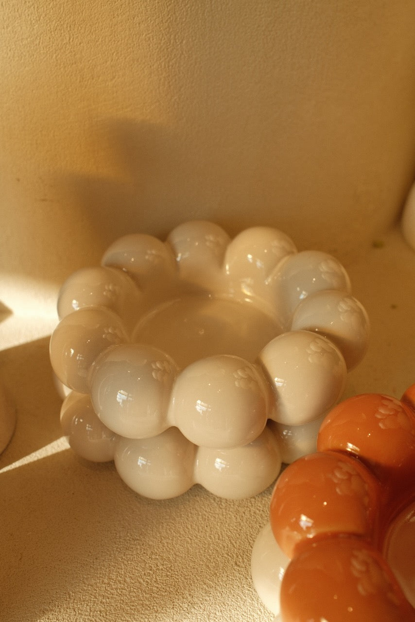 Kaarsenhouder Talon wit