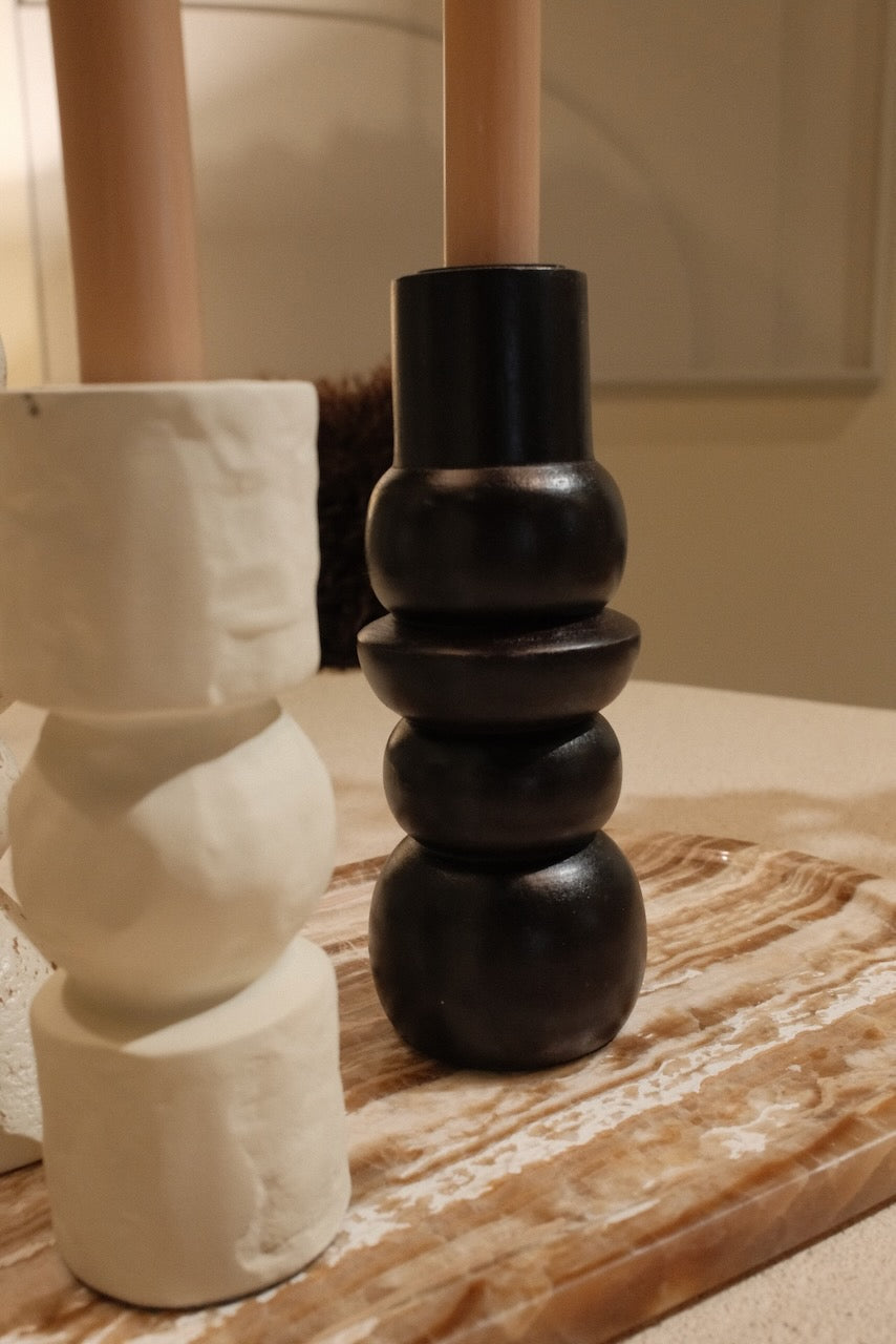 Kandelaar Formado S donkerbruin