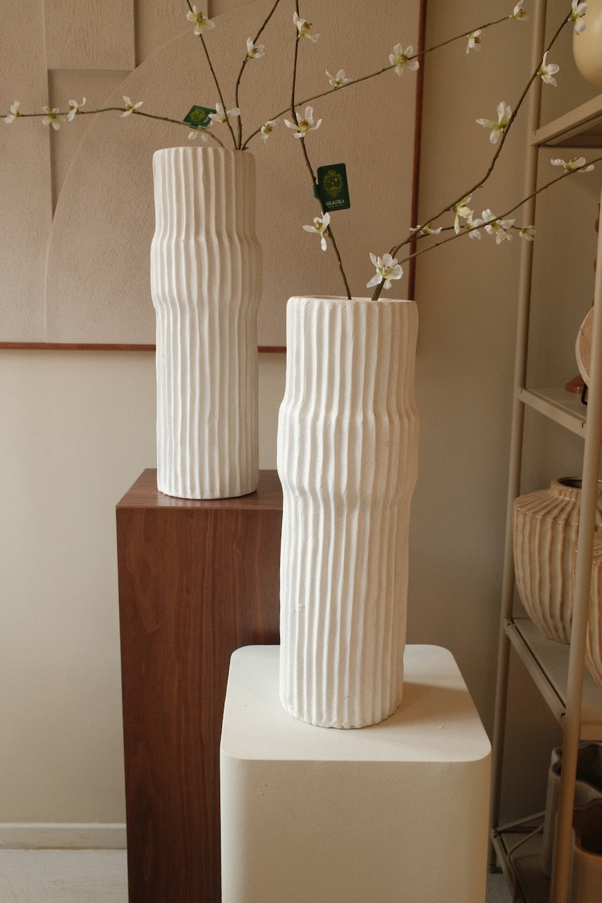 Vase Montsant 14x50 cm - White