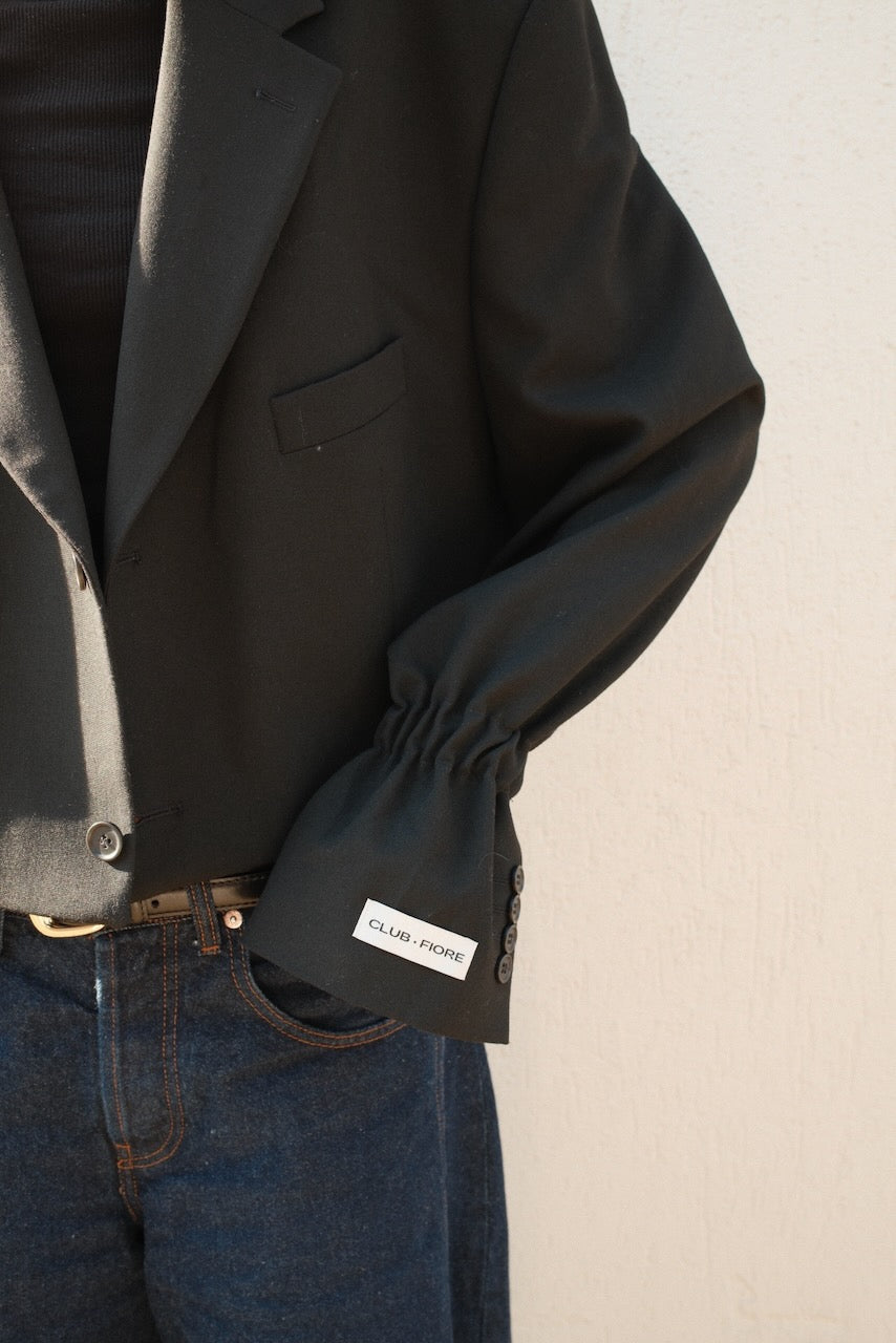 Blazer Cropped Blazer zwart