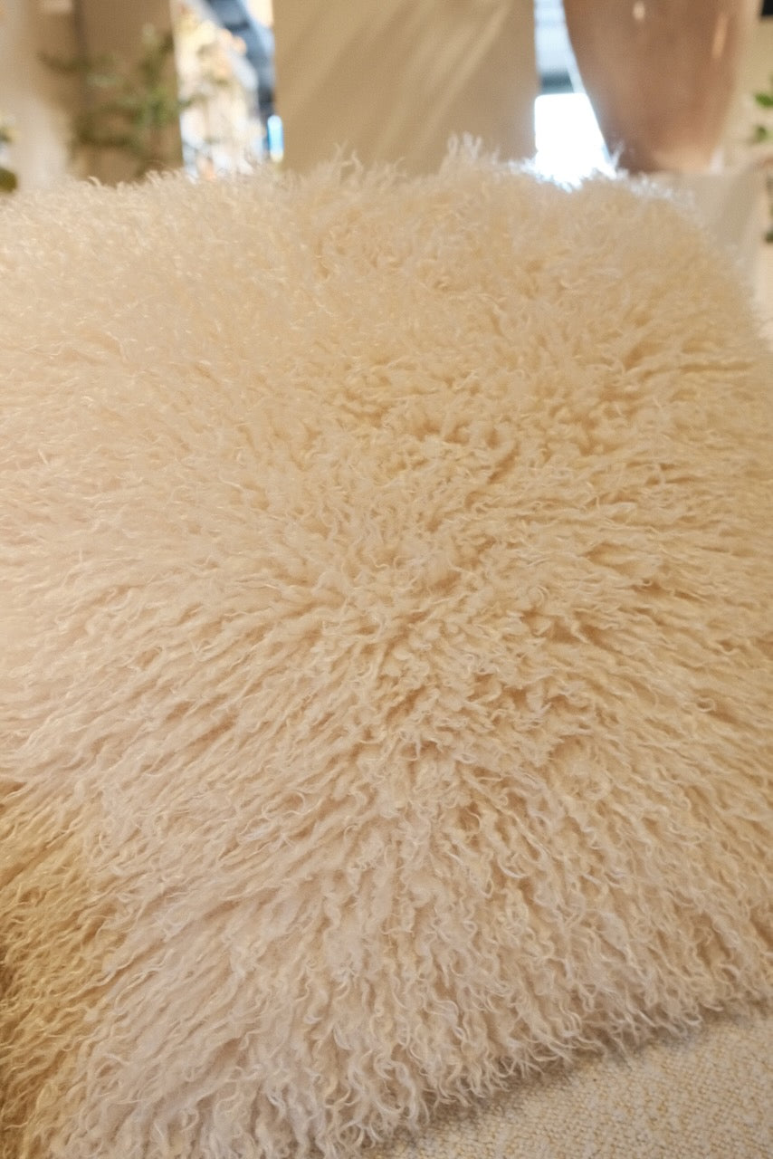 Kussen Doodly beige 50 x 50 cm