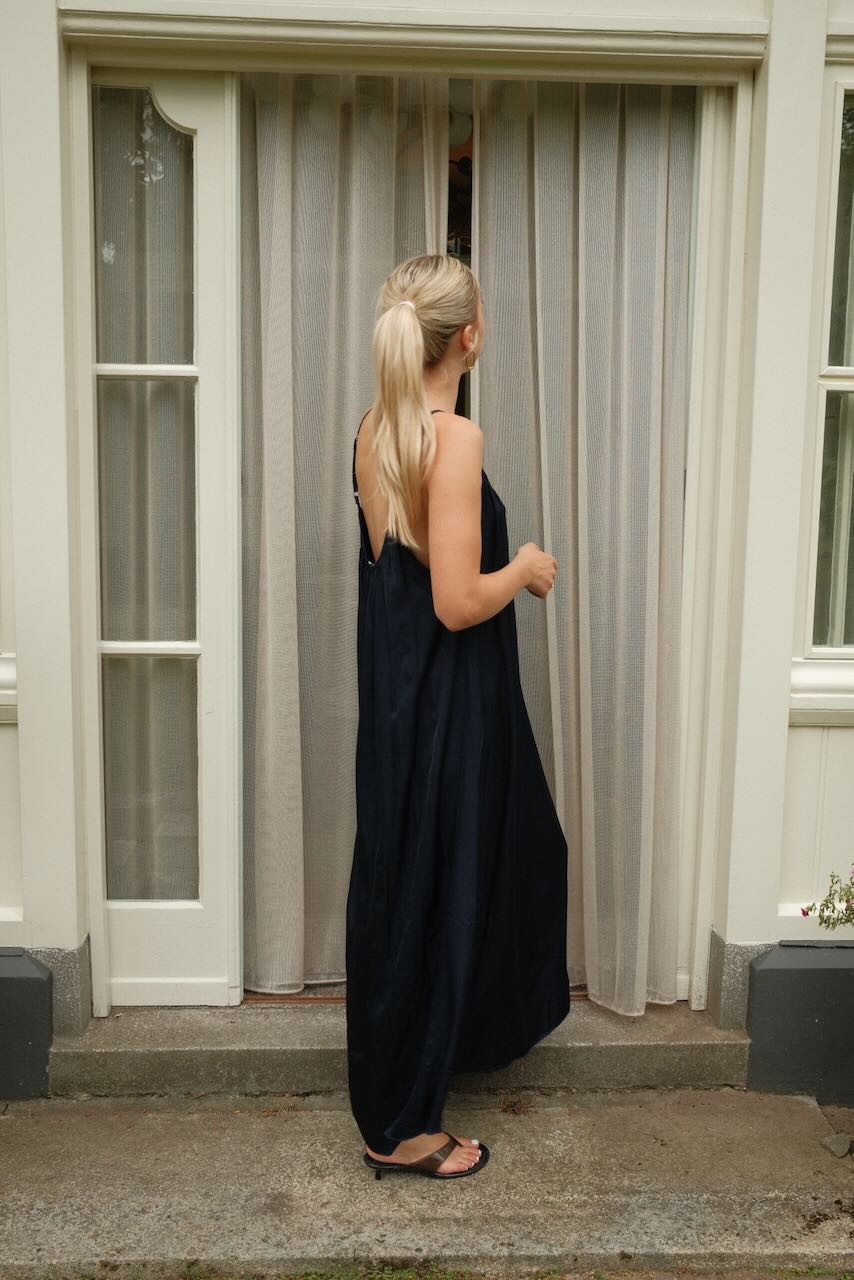 Jurk River Blauw