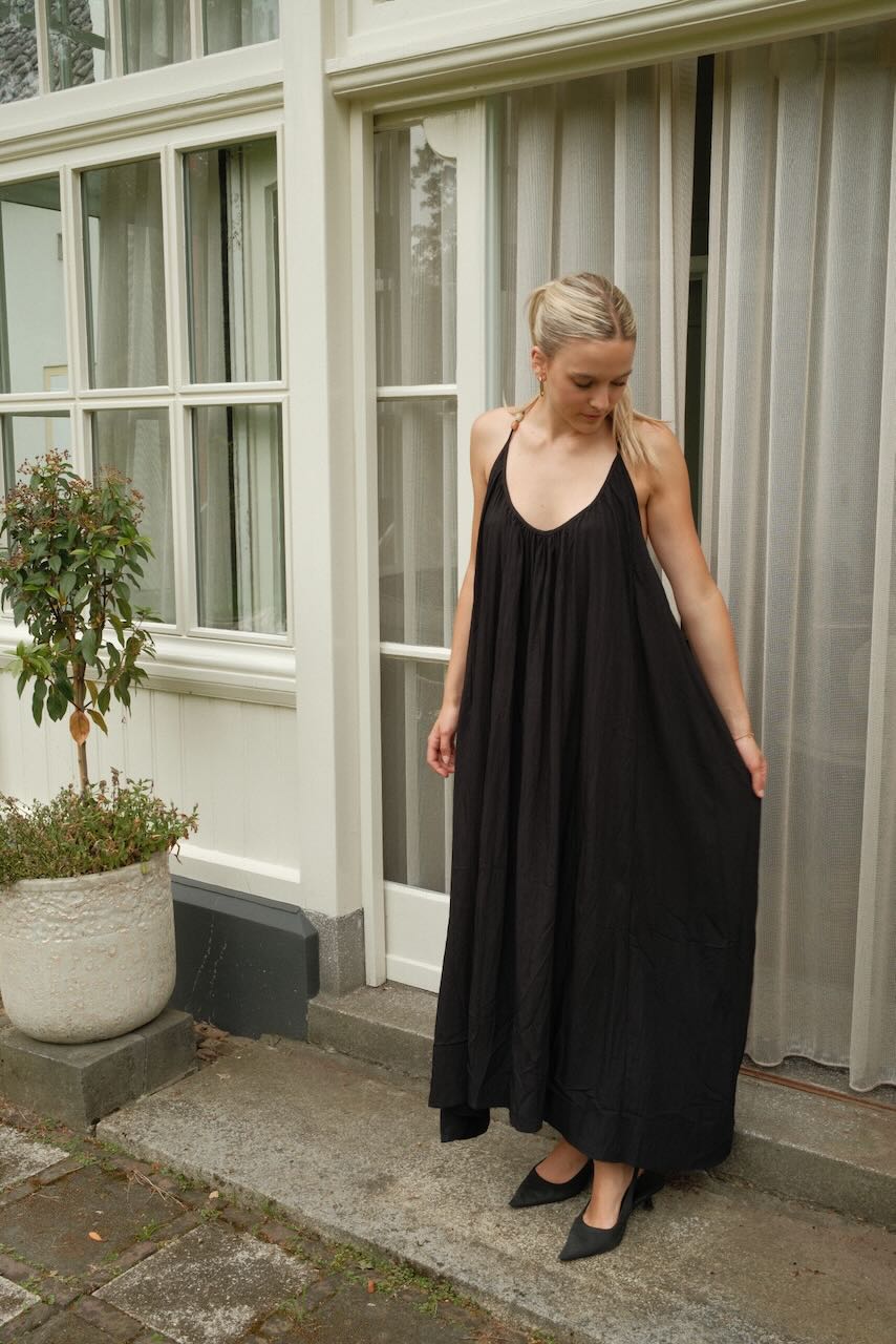 Jurk Freya Zwart
