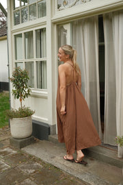 Jurk Freya Bruin