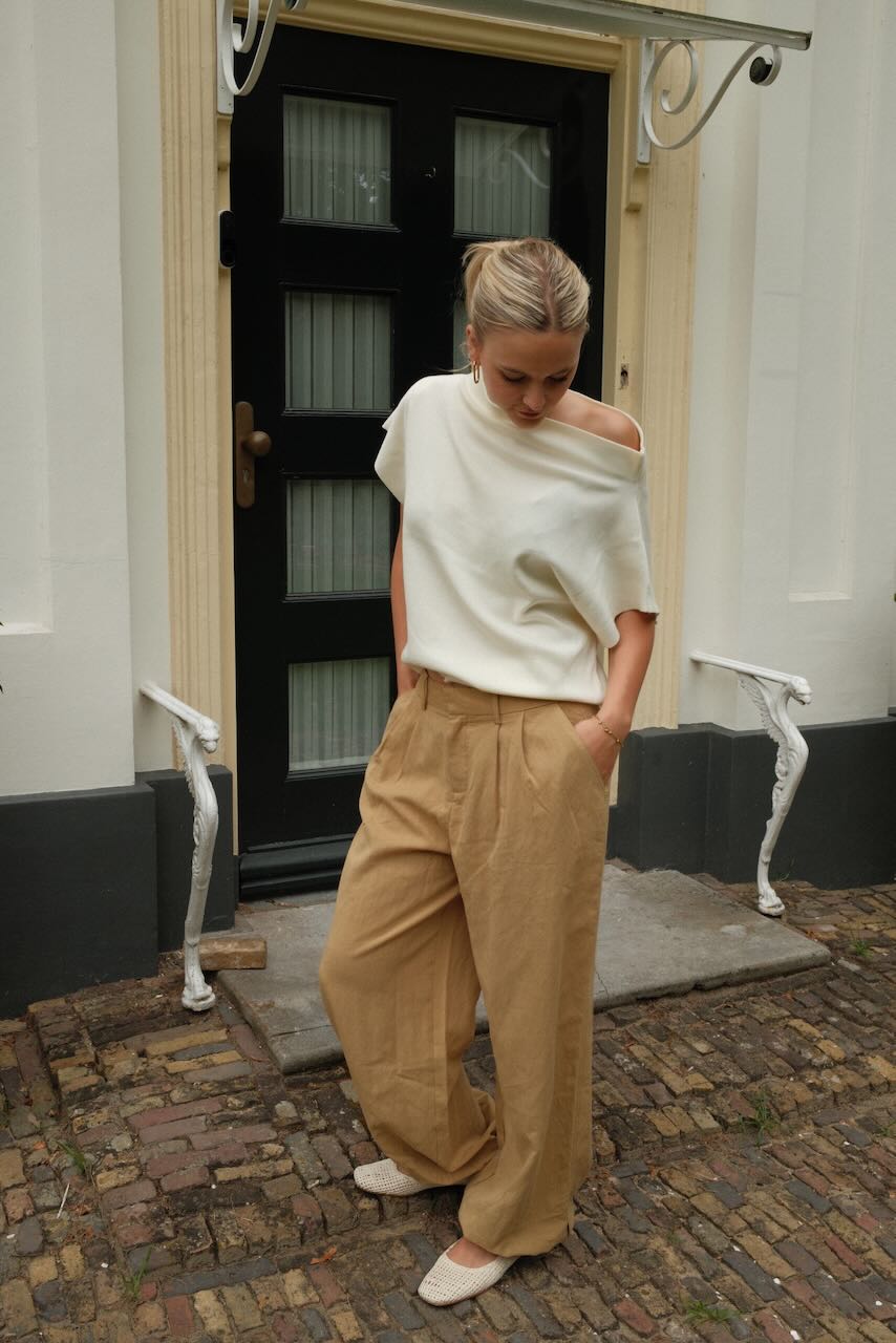 Broek Frankie Olijfgroen