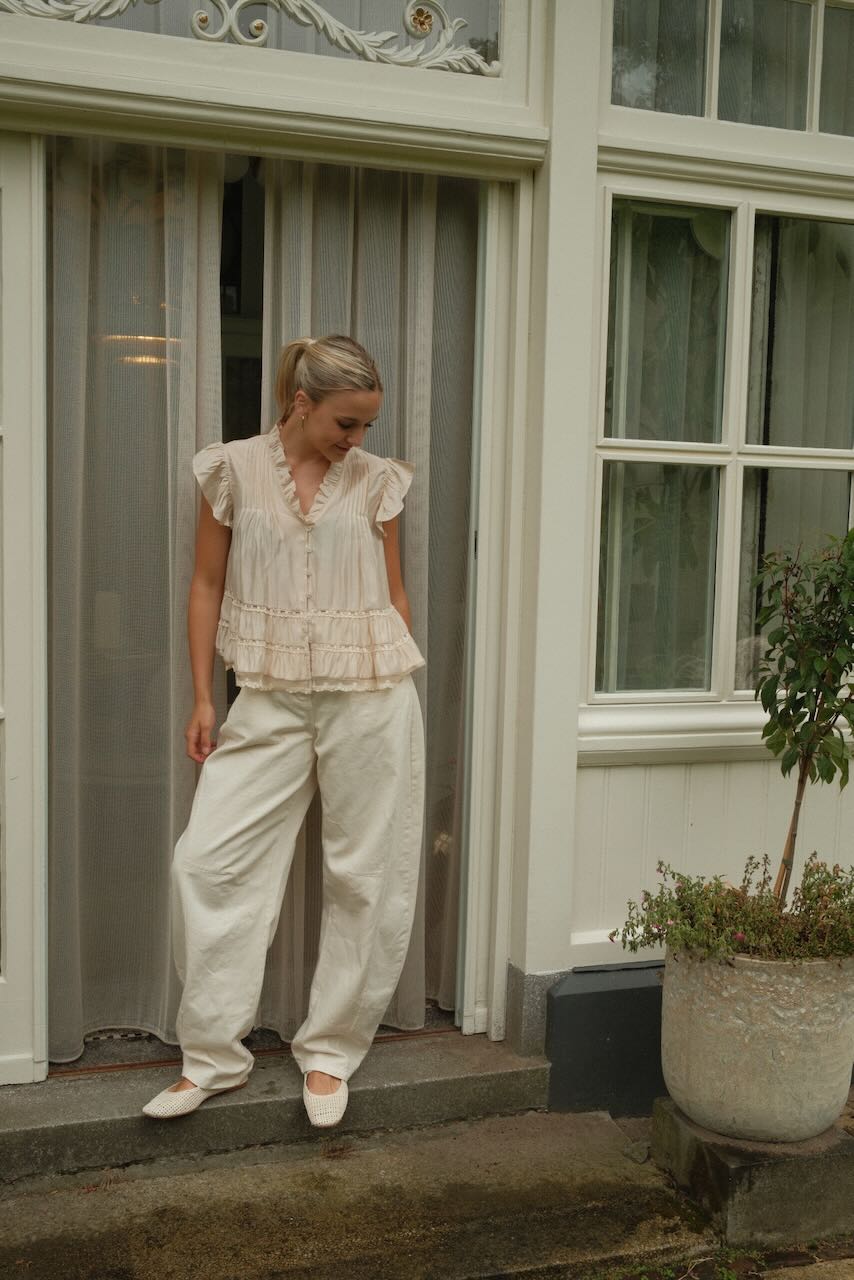 Broek Eline Creme