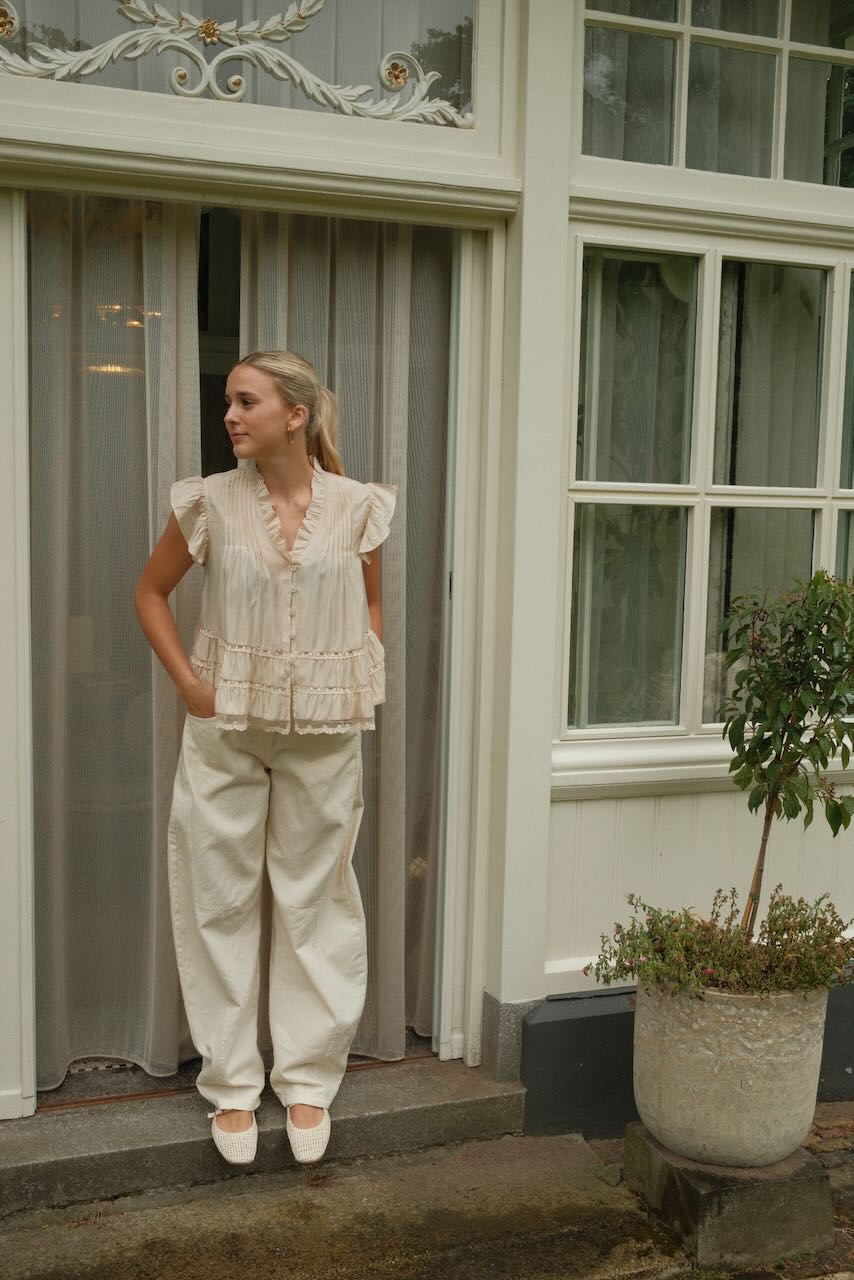 Broek Eline Creme