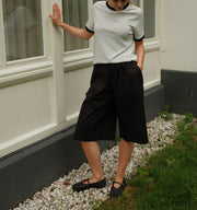 T-shirt Yuna Zwart