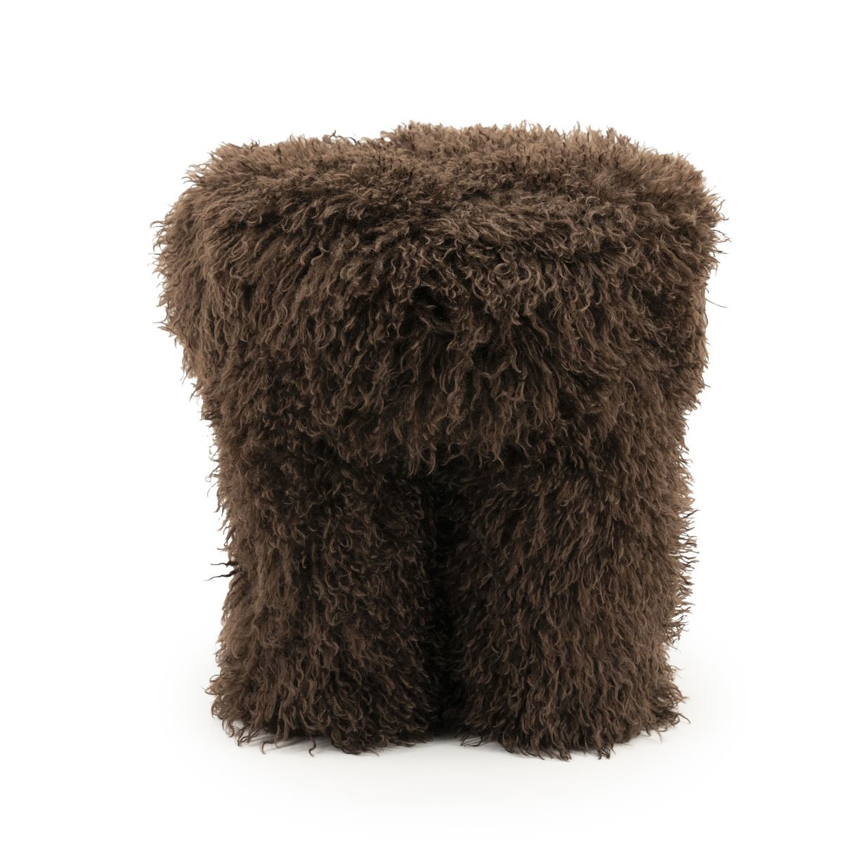 Poef Doodly - dark brown