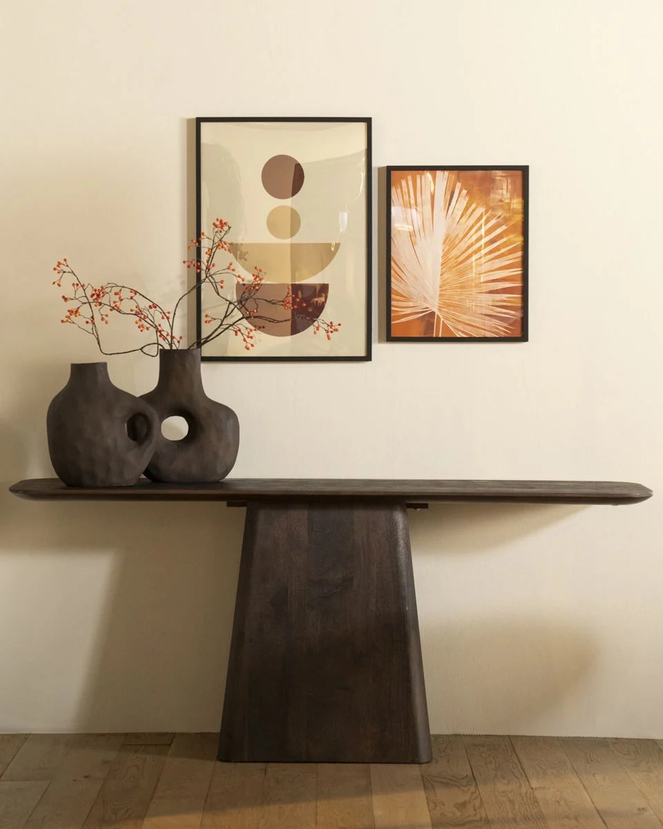 Side table Aaron 180x40 – brown