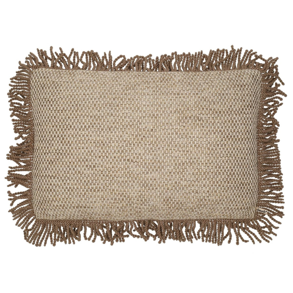 Kussen Silense Natural + Bullion Cappuccino 30 x 45 cm