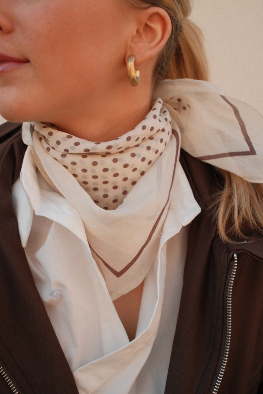 Sjaal Polkadot