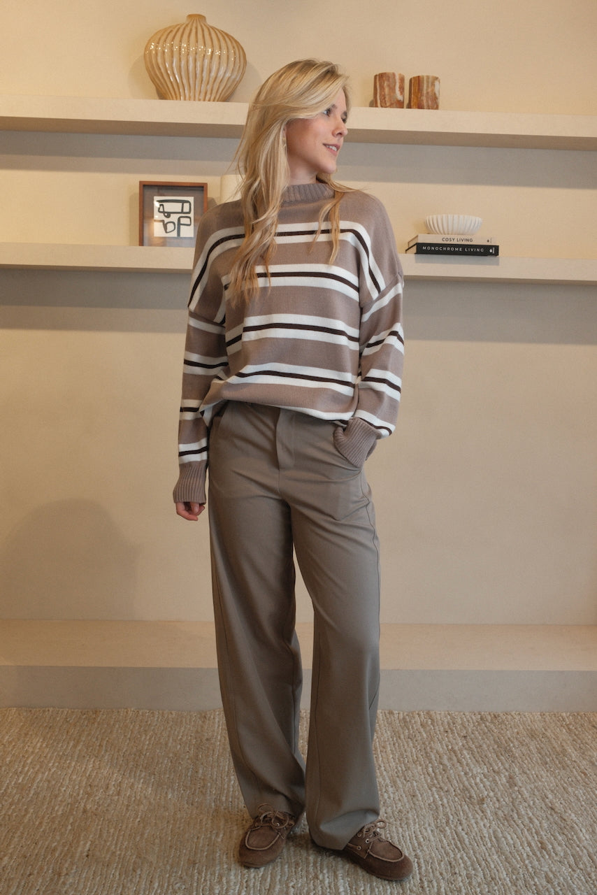 Pantalon Diede Taupe