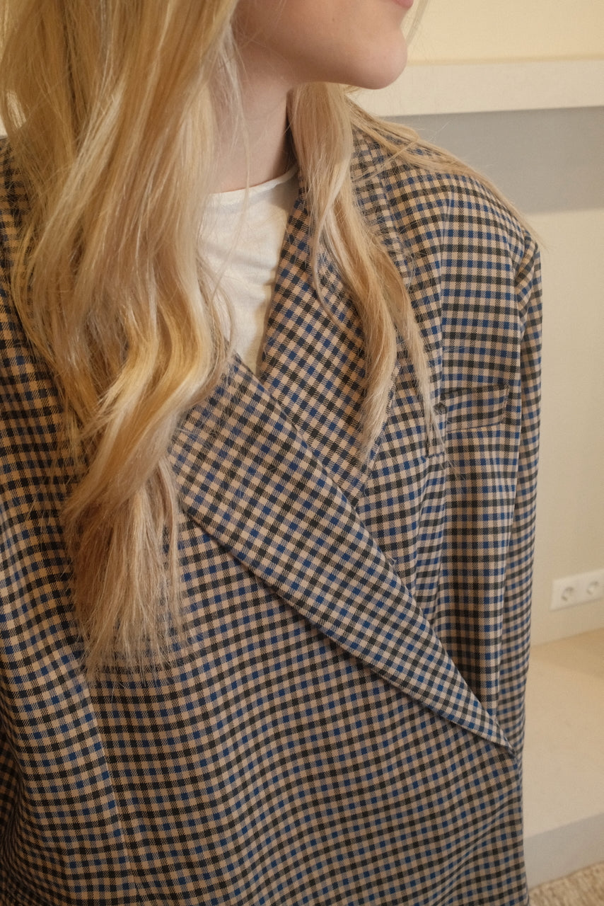 Blazer Jasmijn geruit