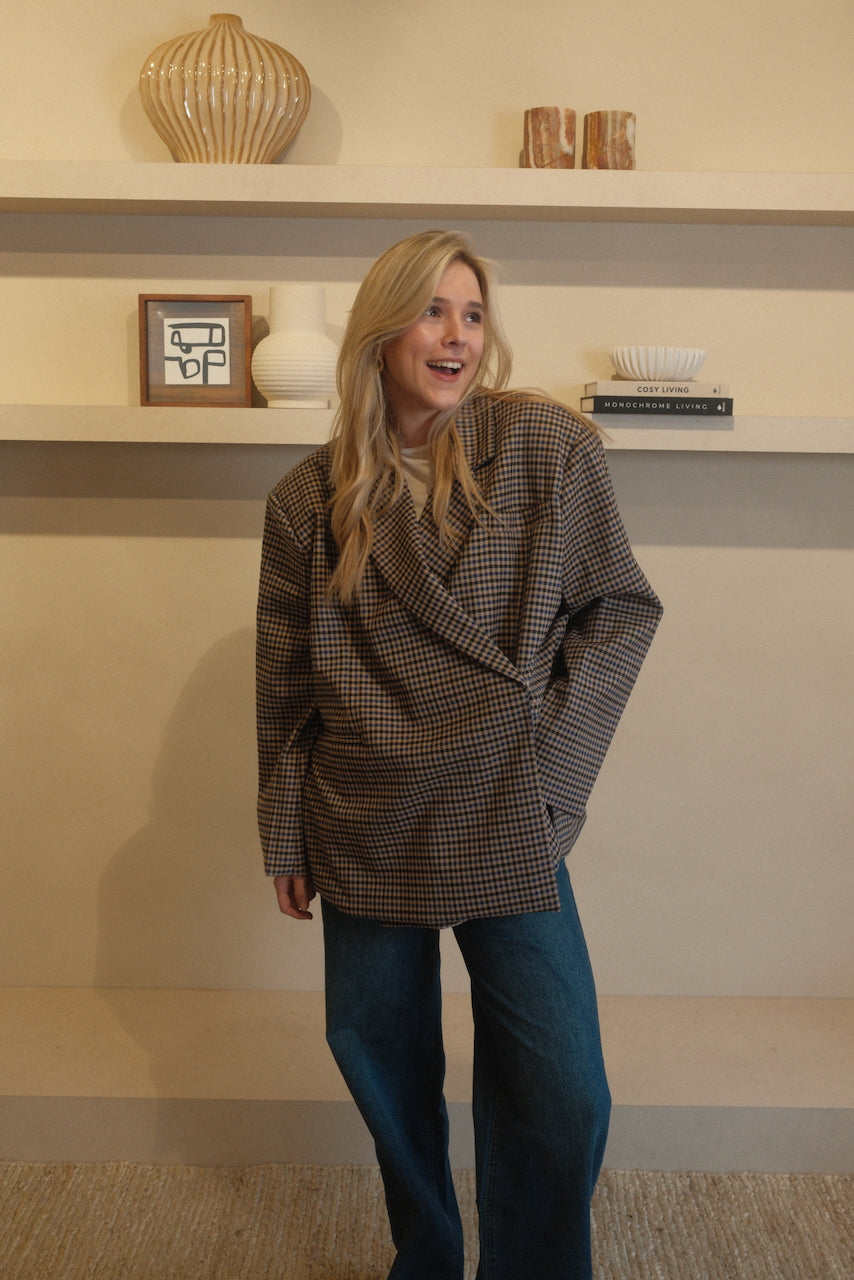 Blazer Jasmijn geruit