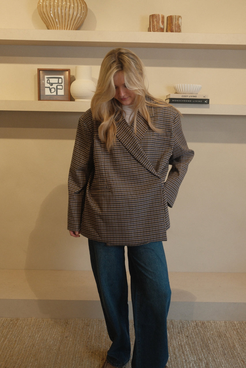 Blazer Jasmijn geruit