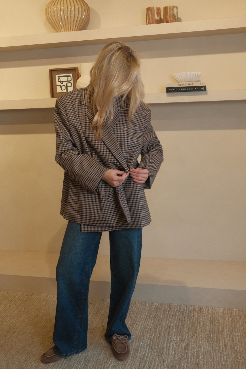 Blazer Jasmijn geruit