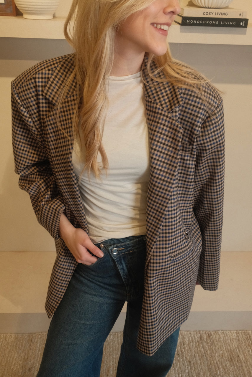 Blazer Jasmijn geruit