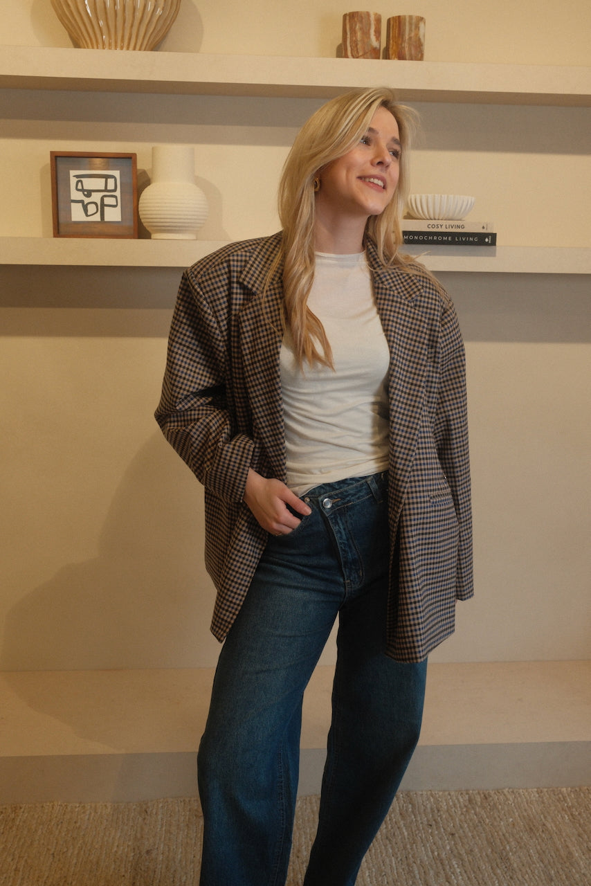 Blazer Jasmijn geruit