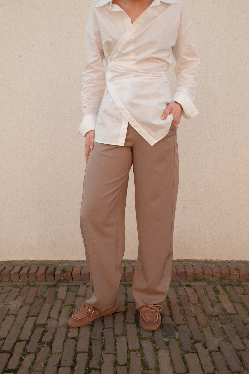 Pantalon Diede Taupe