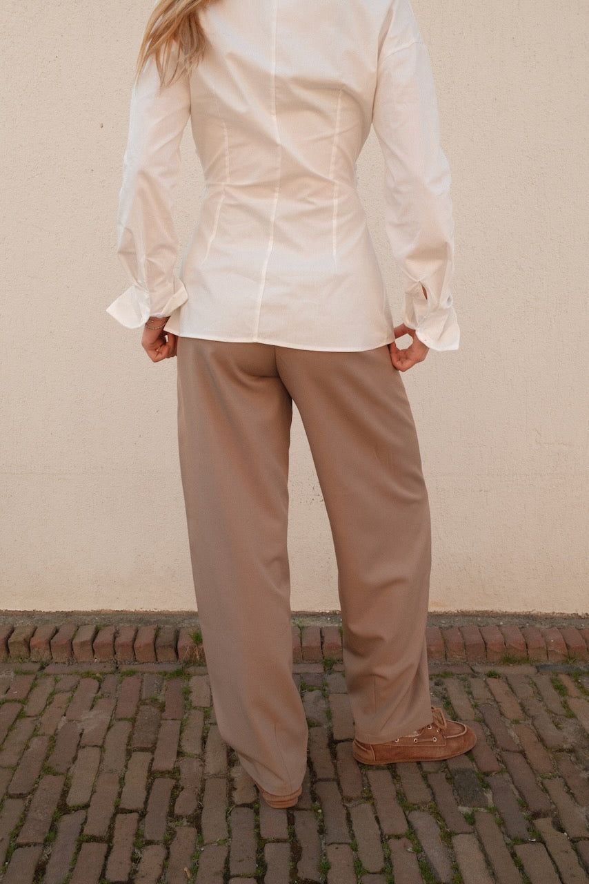 Pantalon Diede Taupe