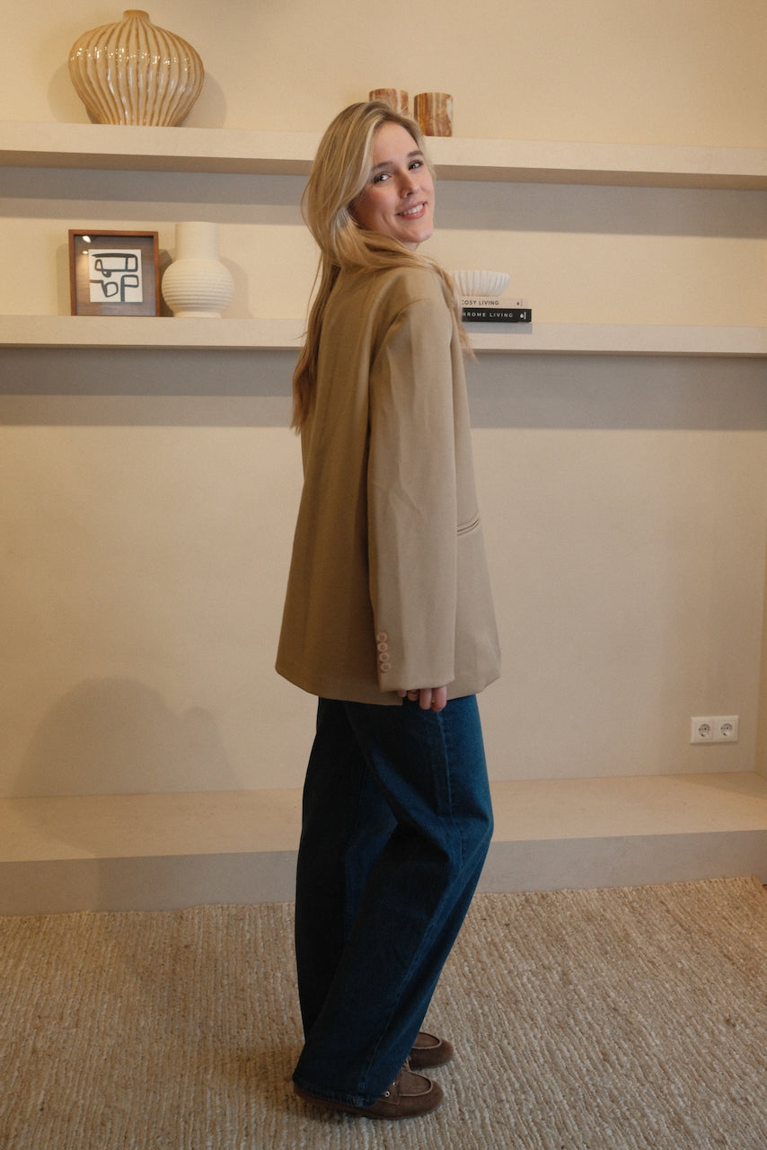 Blazer Jasmijn Zand