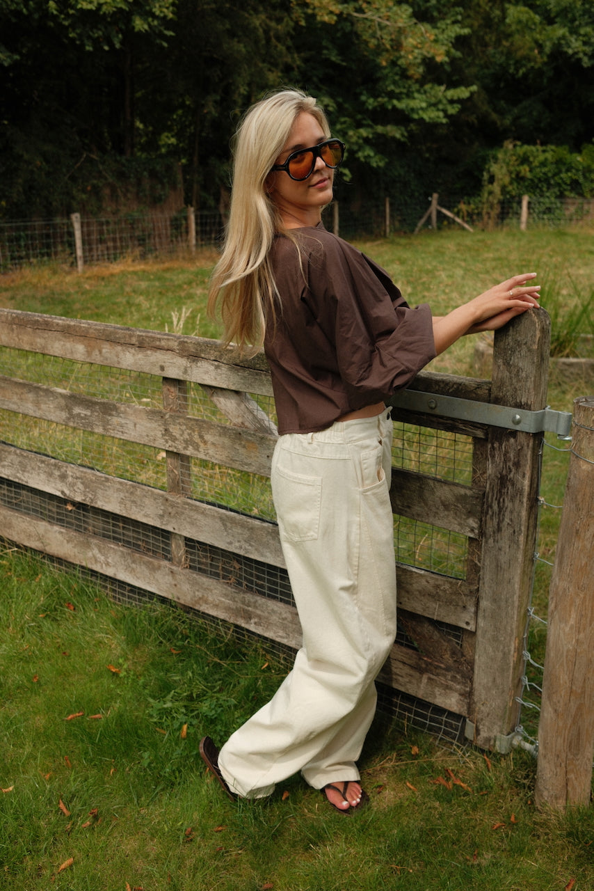 Blouse Ella Bruin