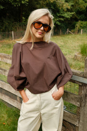 Blouse Ella Bruin