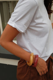 Armband Zina geel