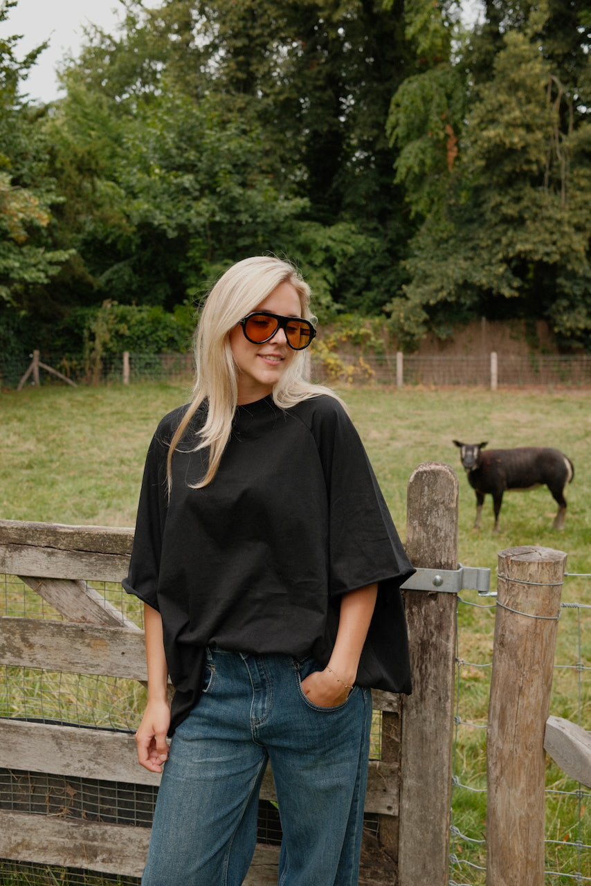 T-shirt Lou Zwart