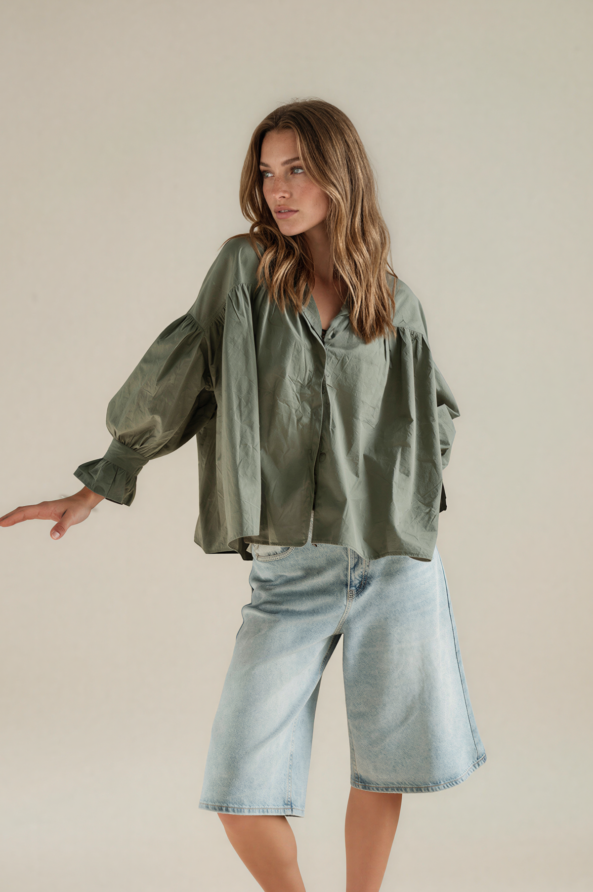 Blouse Liora groen