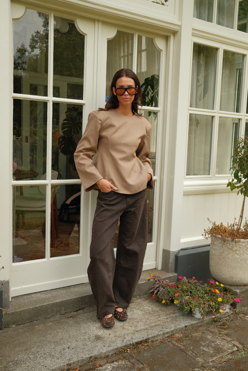 Blazer Veda taupe