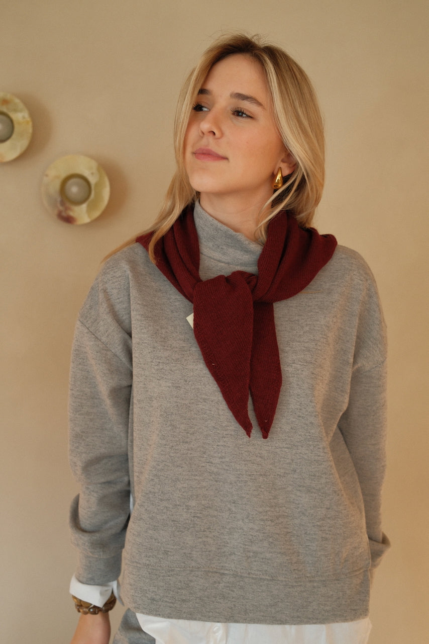 Sjaal Jolie Bordeaux