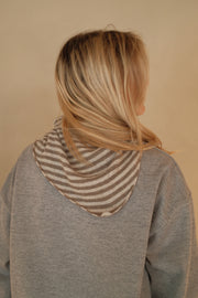 Sjaal Jolie Streep Beige