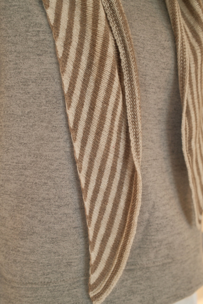 Sjaal Jolie Streep Beige