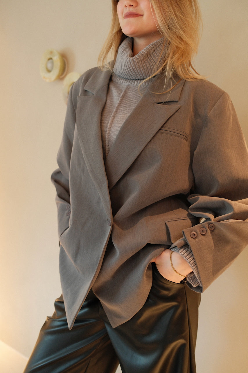 Blazer Eliza Grijs