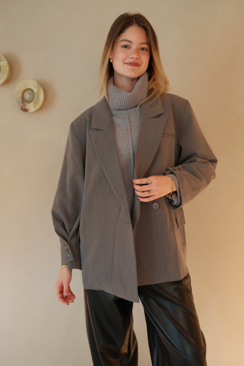 Blazer Eliza Grijs
