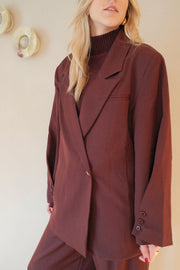Blazer Eliza Bordeaux