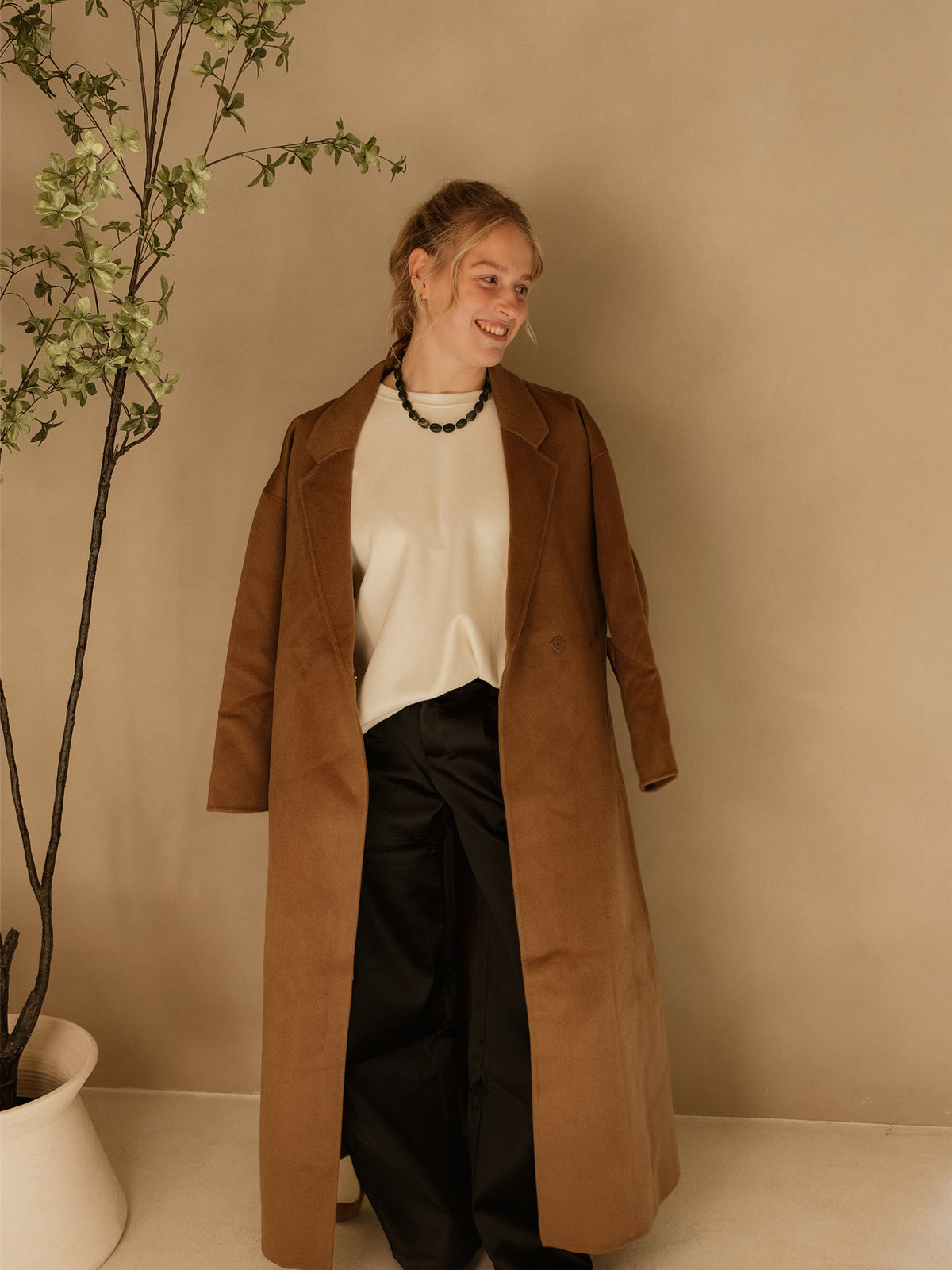 Pantalon Sela Zwart