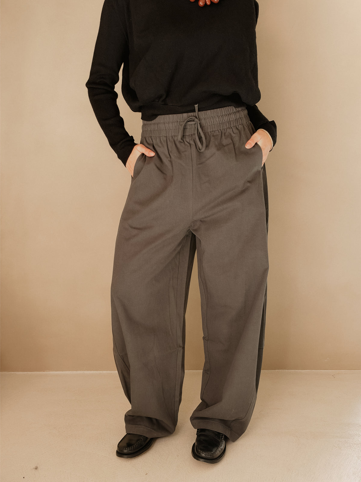 Broek Liva Grijs