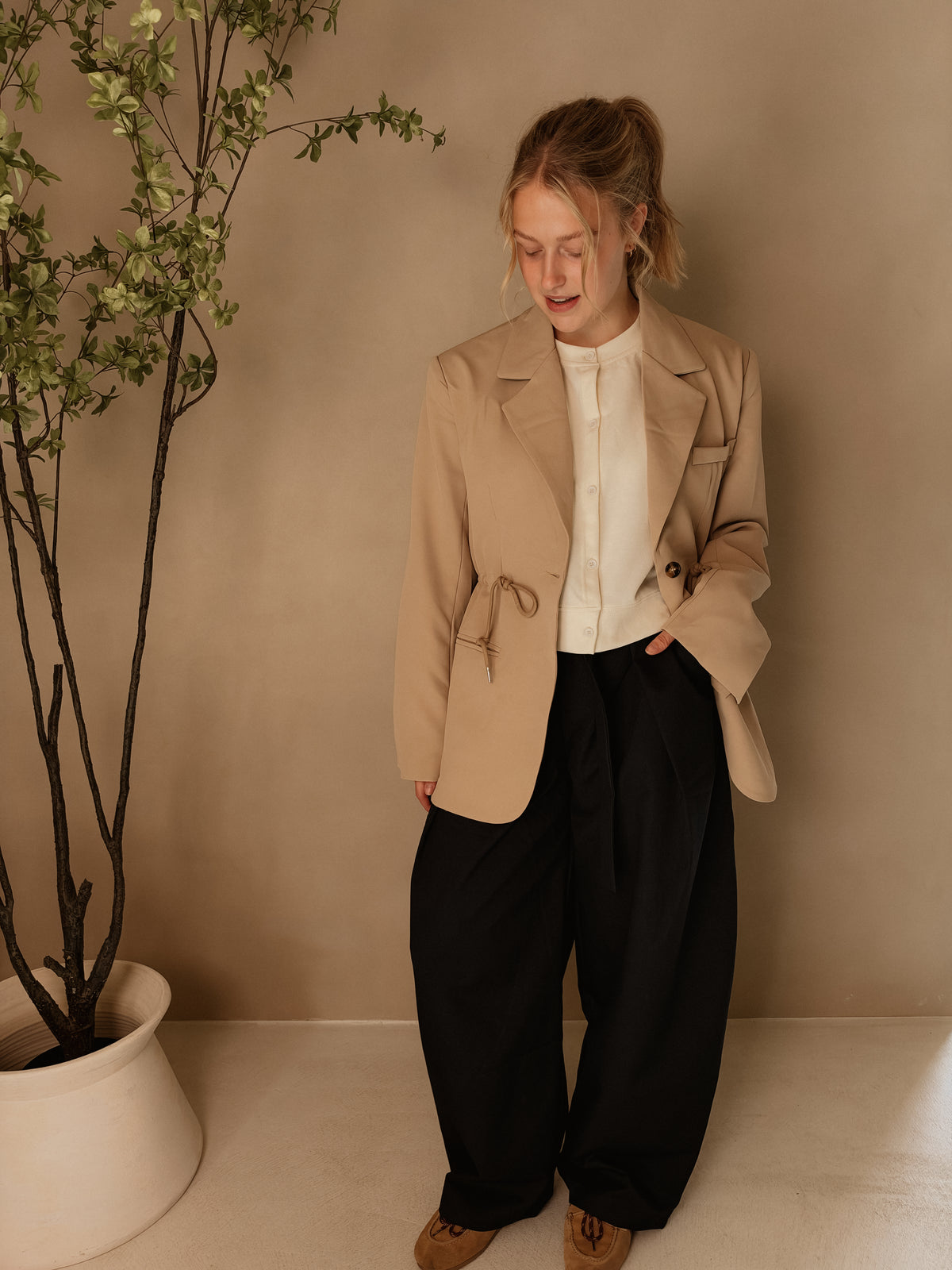 Blazer Nomi Taupe