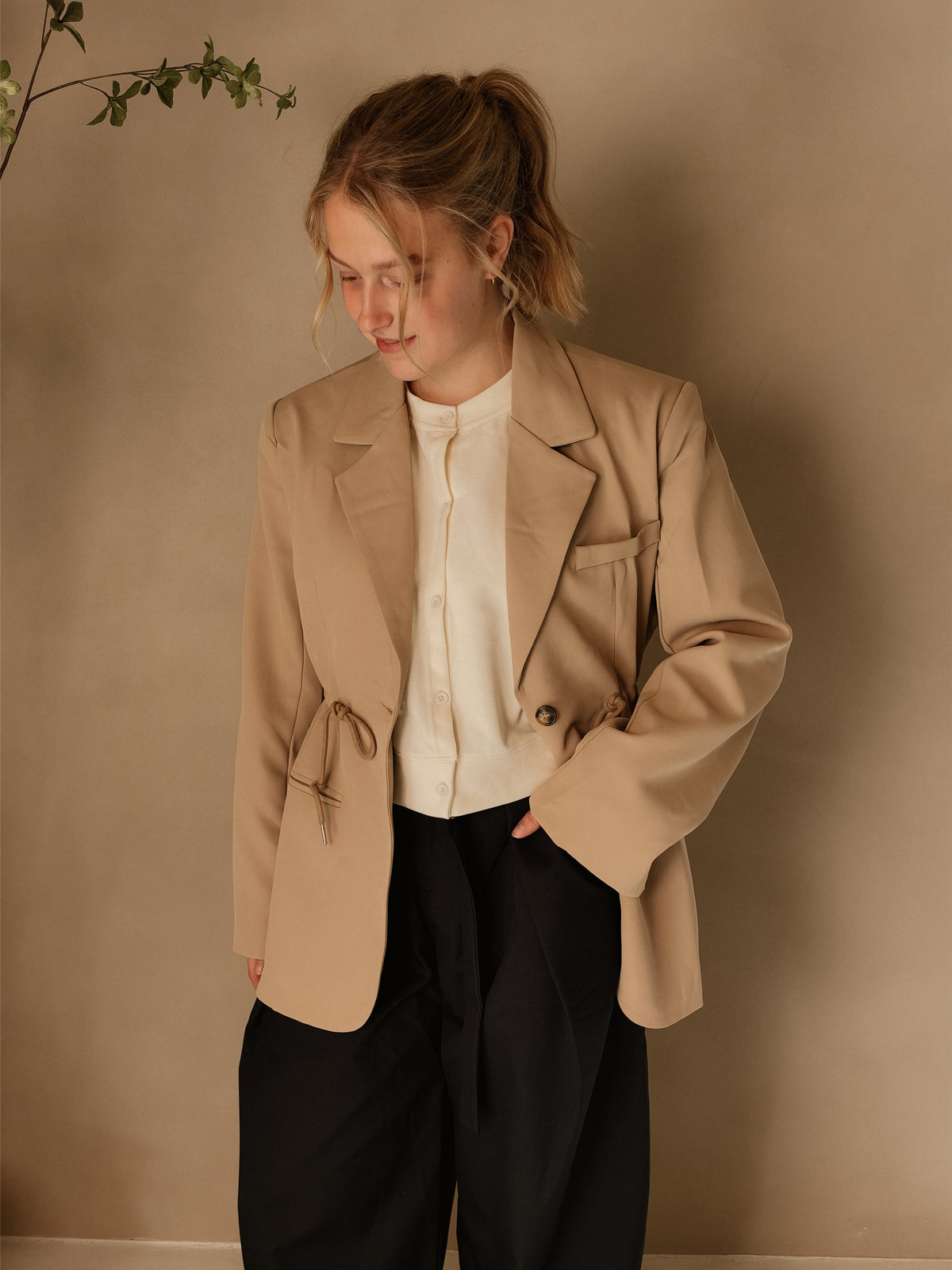 Blazer Nomi Taupe