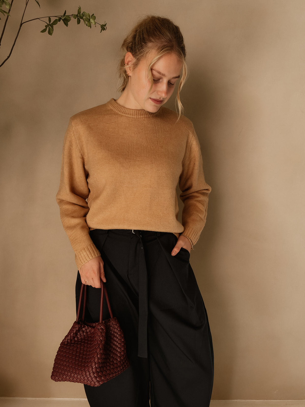 Trui Elodie Camel