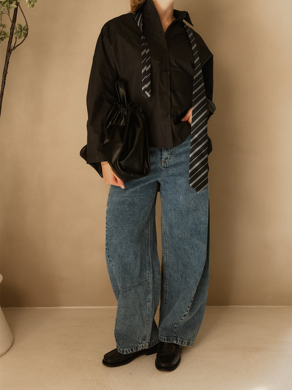 Blouse Sofie Zwart