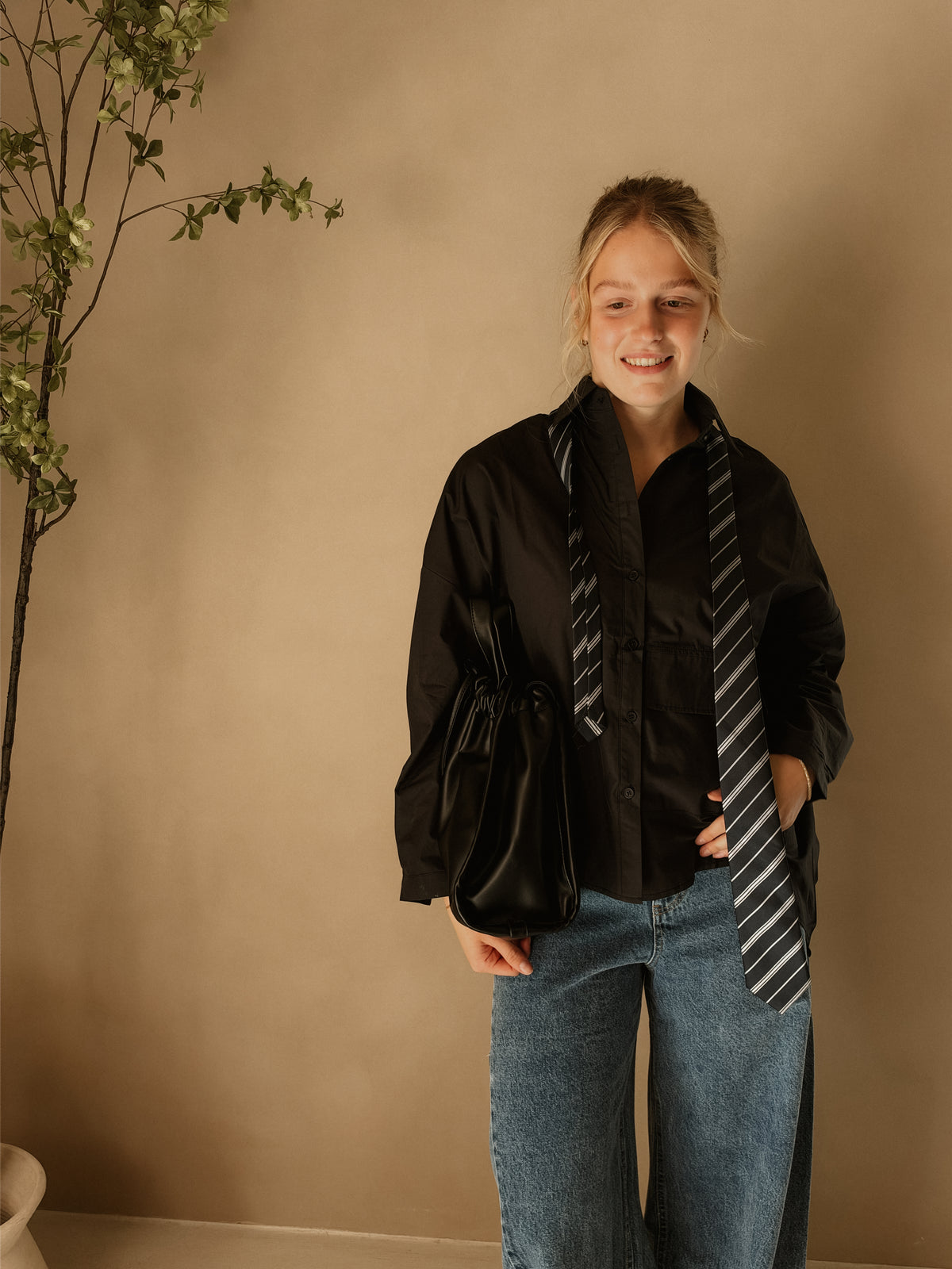 Blouse Sofie Zwart
