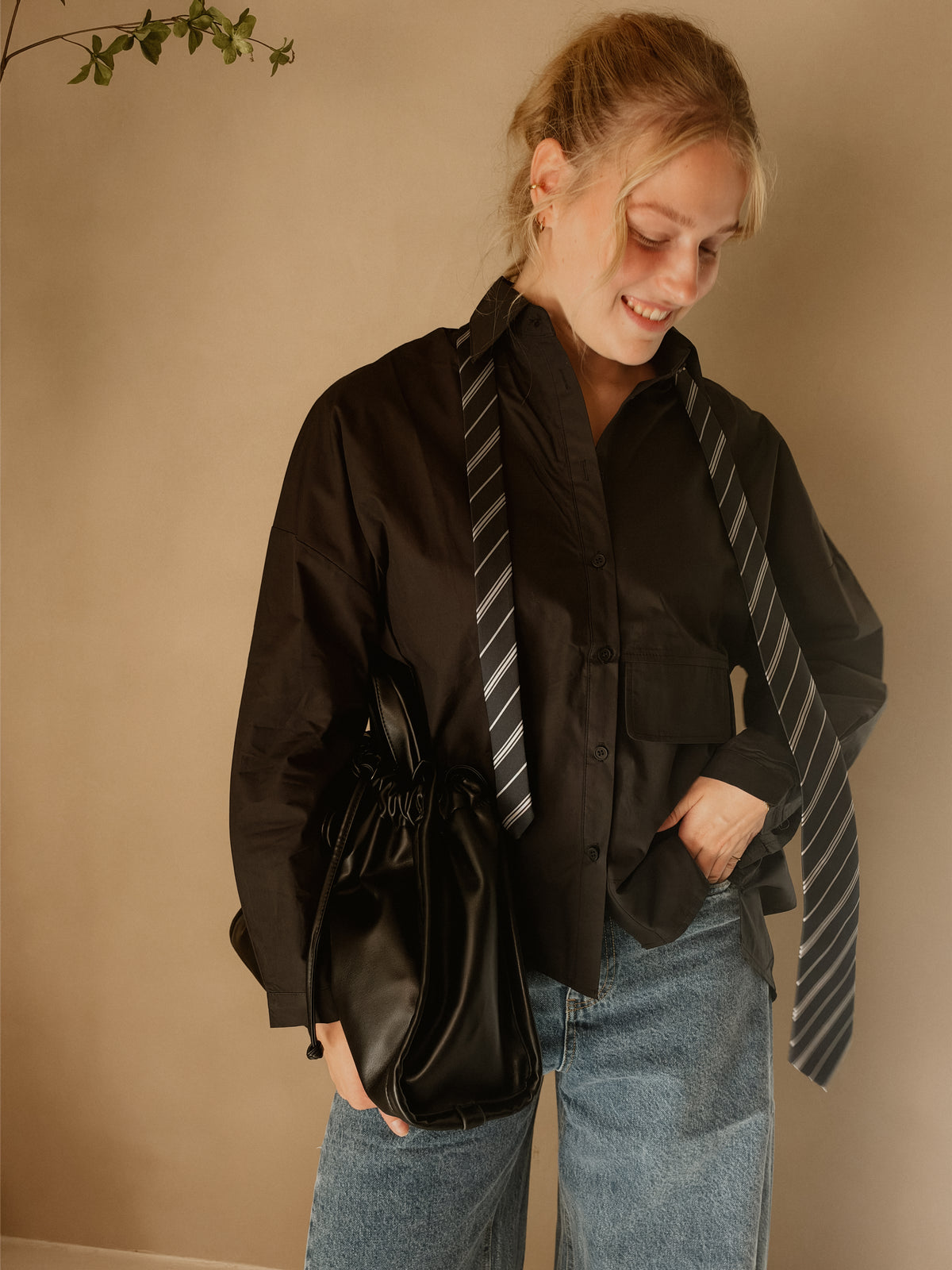 Blouse Sofie Zwart